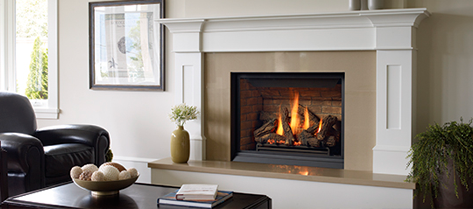 A Gas Fireplace